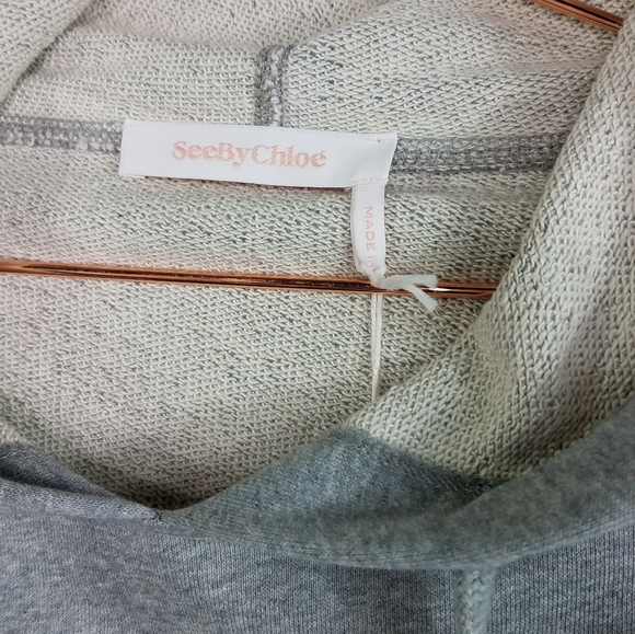 See By Chloe pineapple print gray hoodie - Picture 8 of 11